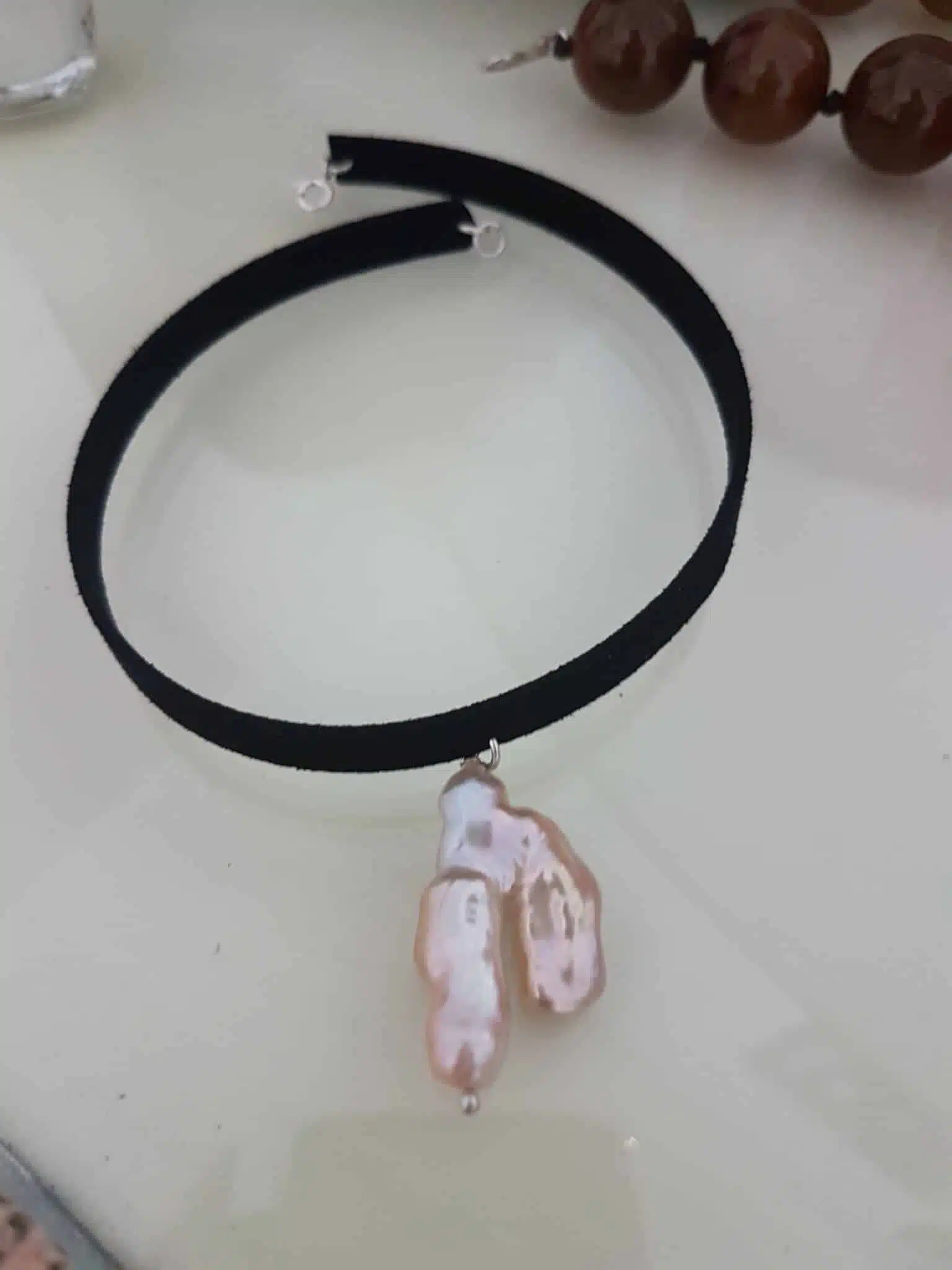 Special Pearl necklace 1 fresh water pearl neacklace