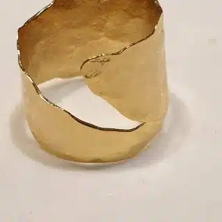 Copper irregular ring