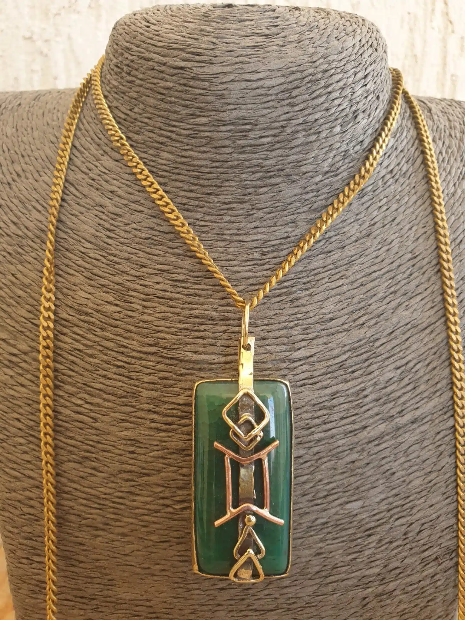 Gemini geometric pendant 1 Gemini geometric pendant