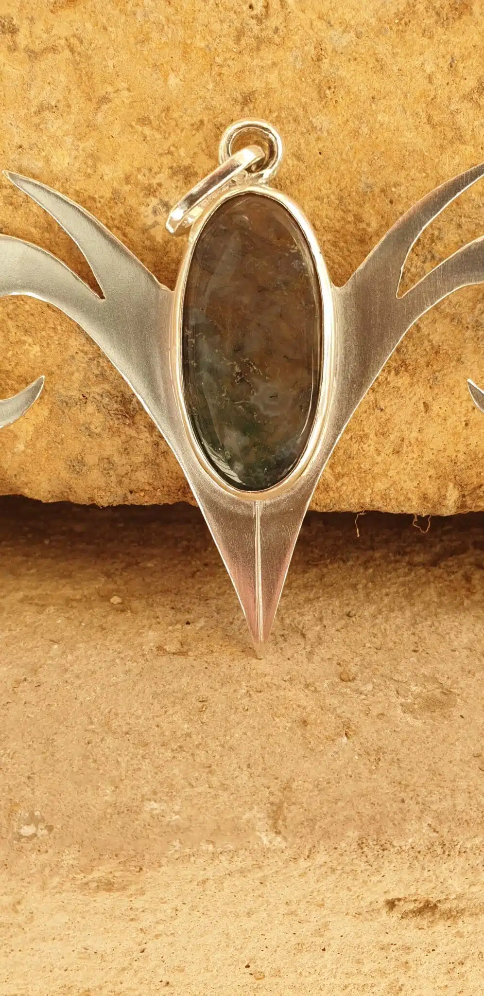 Aries horns with moss agate 4 20201123 114914 scaled