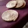 golden rope Table coasters