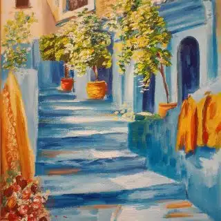 Chefchaouen ..stairs