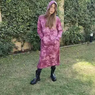 Long Hoodie Dress
