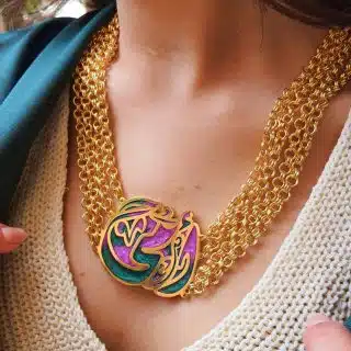 Handmade mothers day necklace