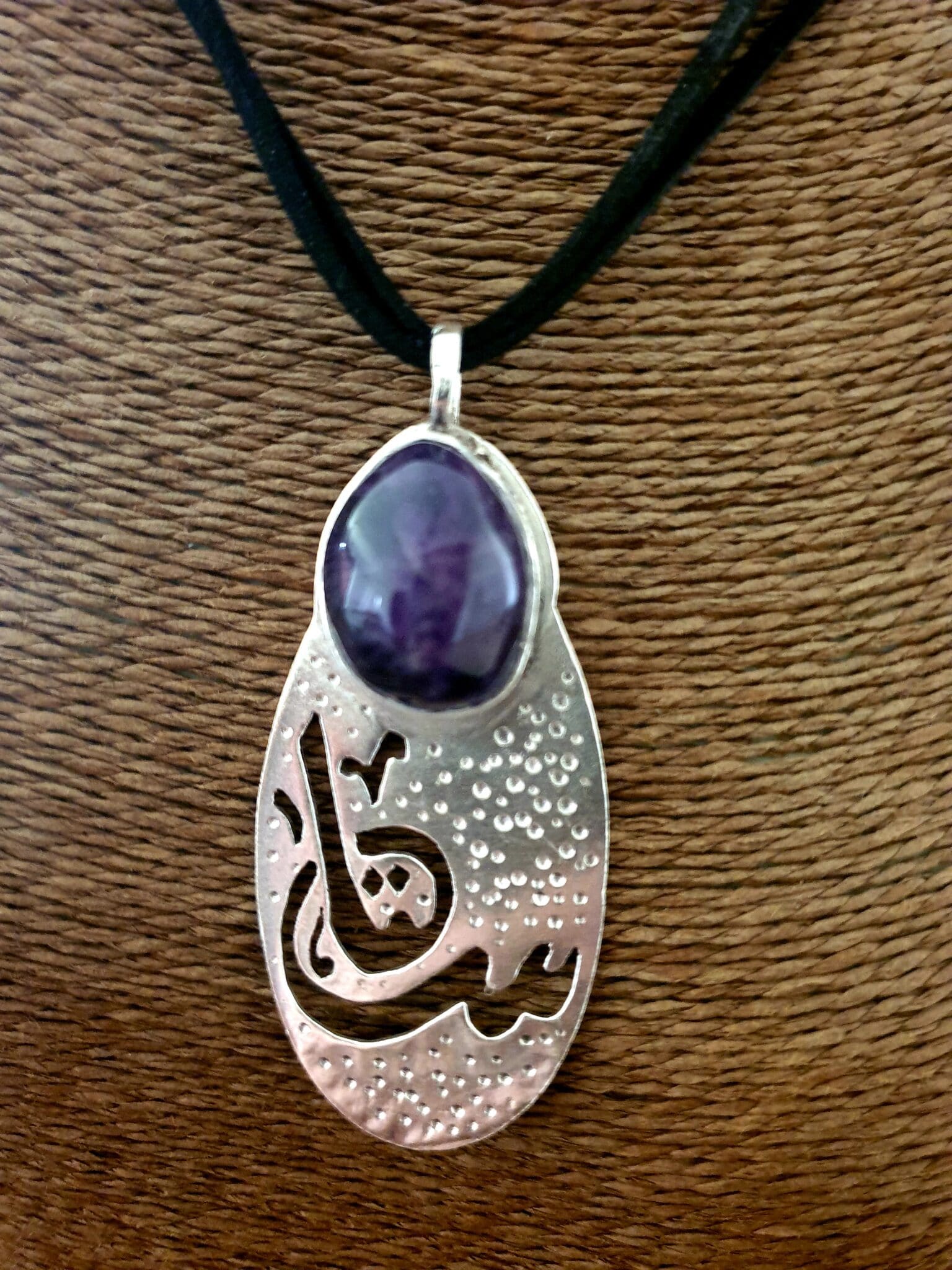Custom made Arabic name with stone 4 20220411 093029 scaled