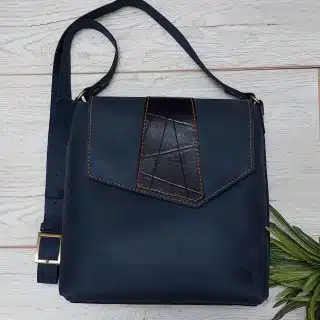Natural leather bag