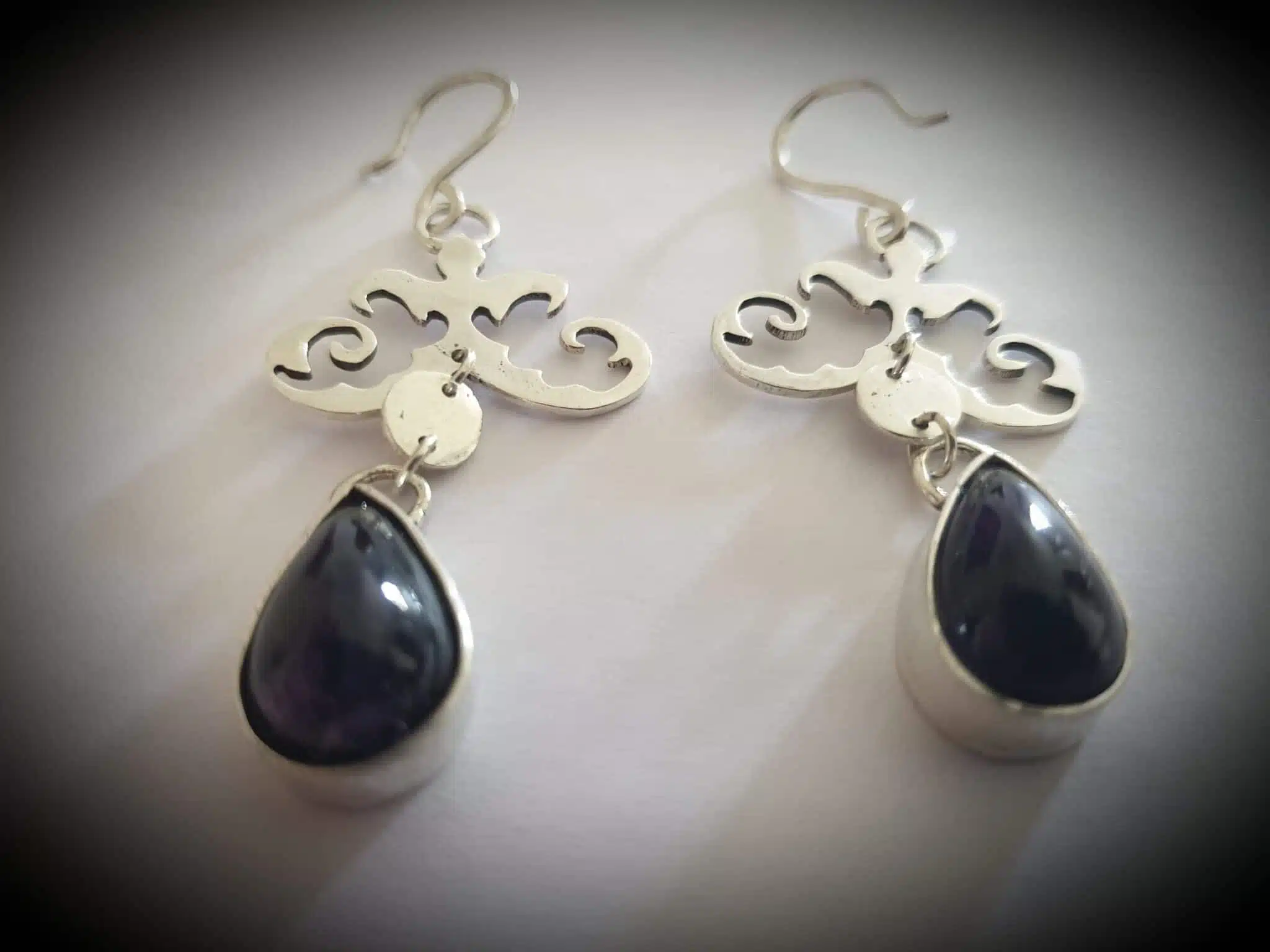 Ornament teardrop silver earring 4 20220626 135715 scaled