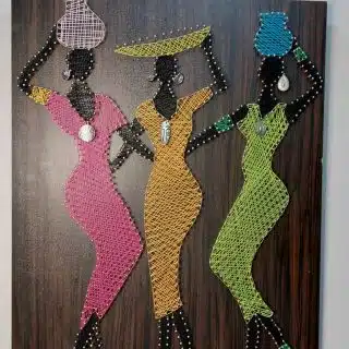 Tableau stringart