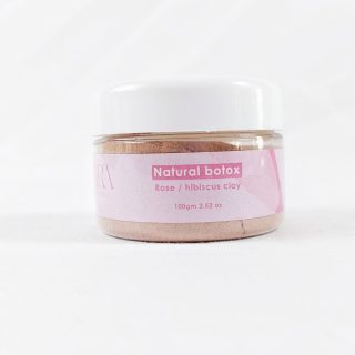 rose & hibiscus clay mask