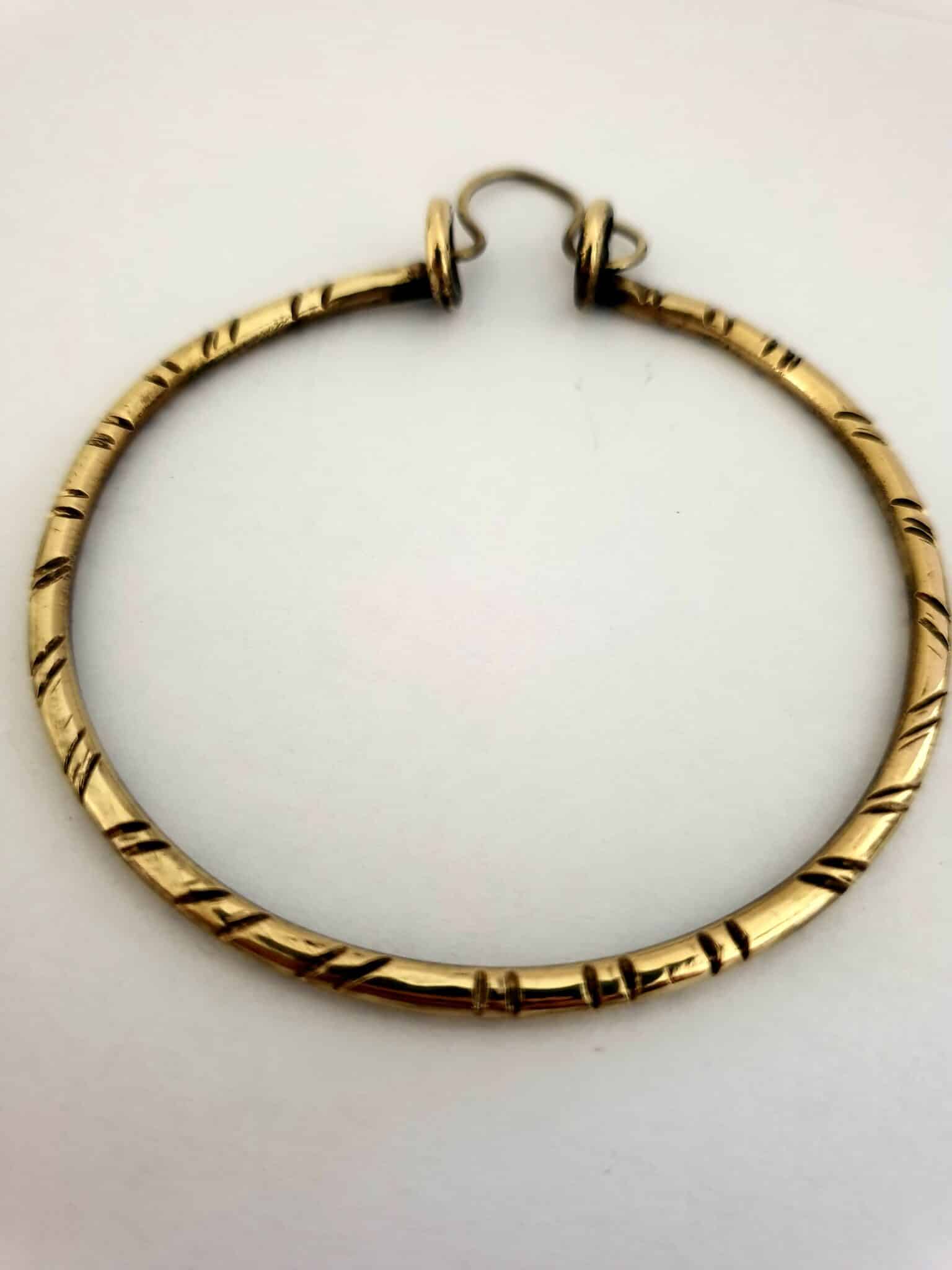 Brass hoop earring 3 20220727 143040 scaled