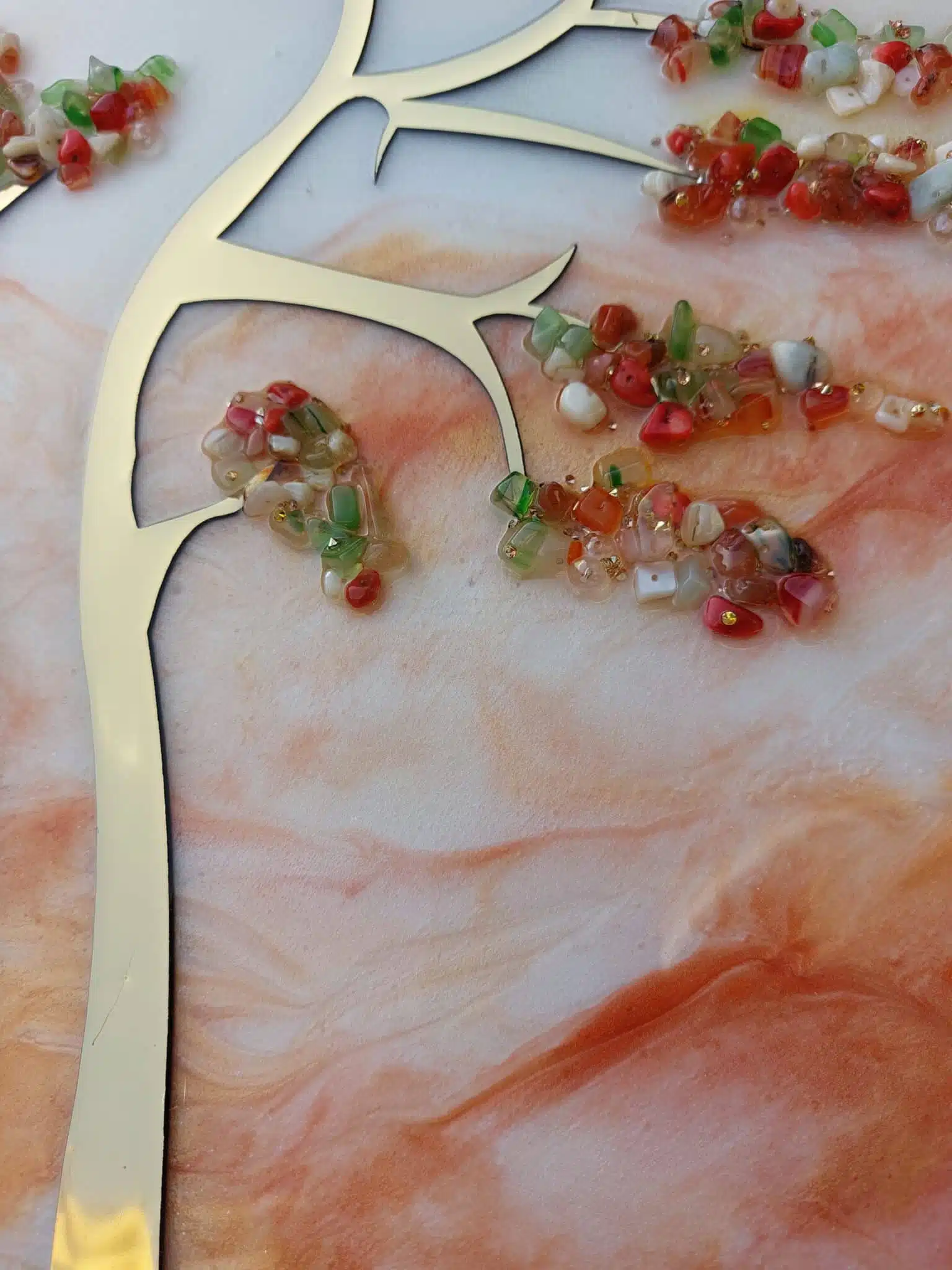 Round Resin Wall art .. 50 cm 3 20221016 160919 scaled