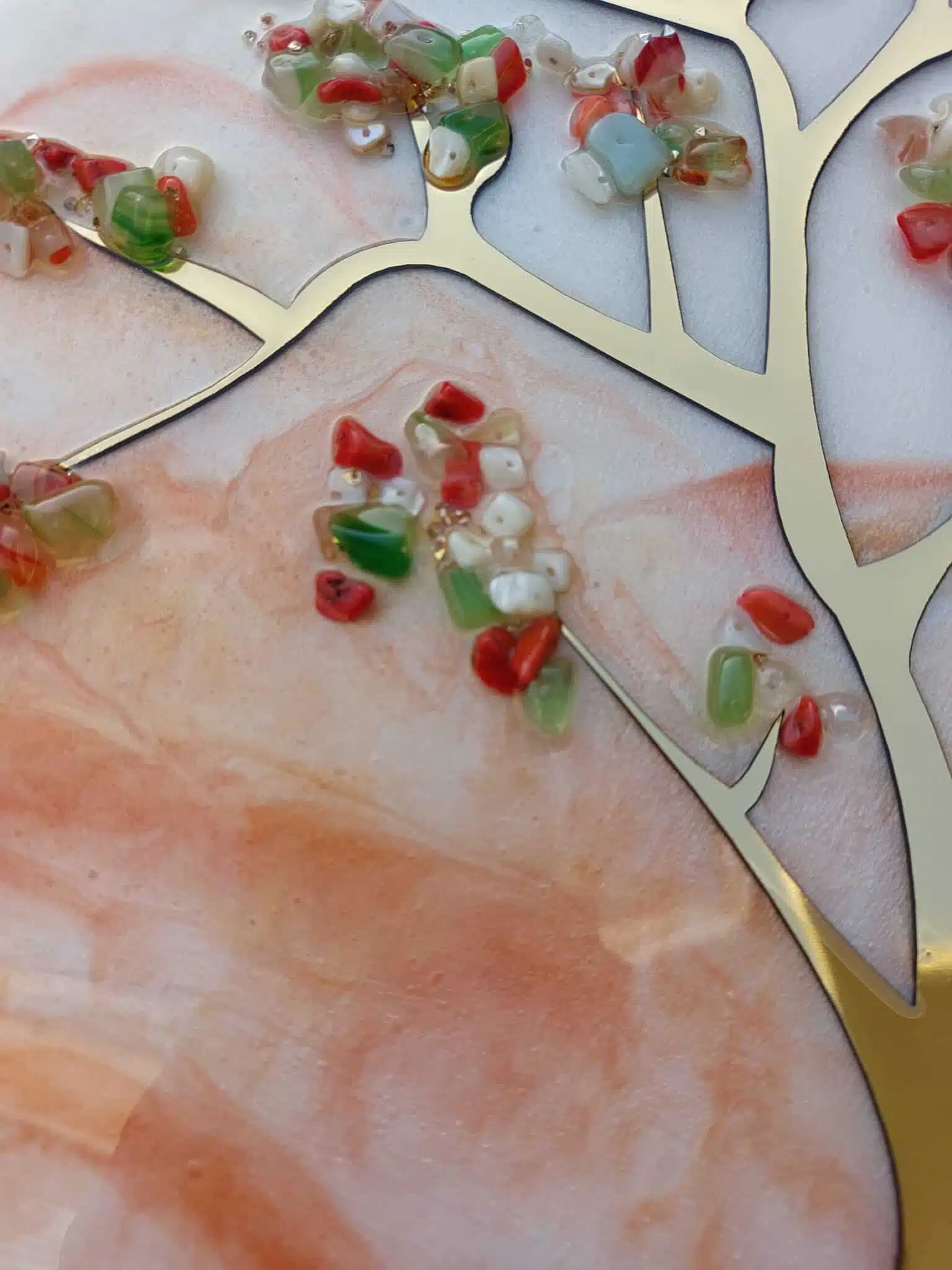 Round Resin Wall art .. 50 cm 8 20221016 160939 scaled