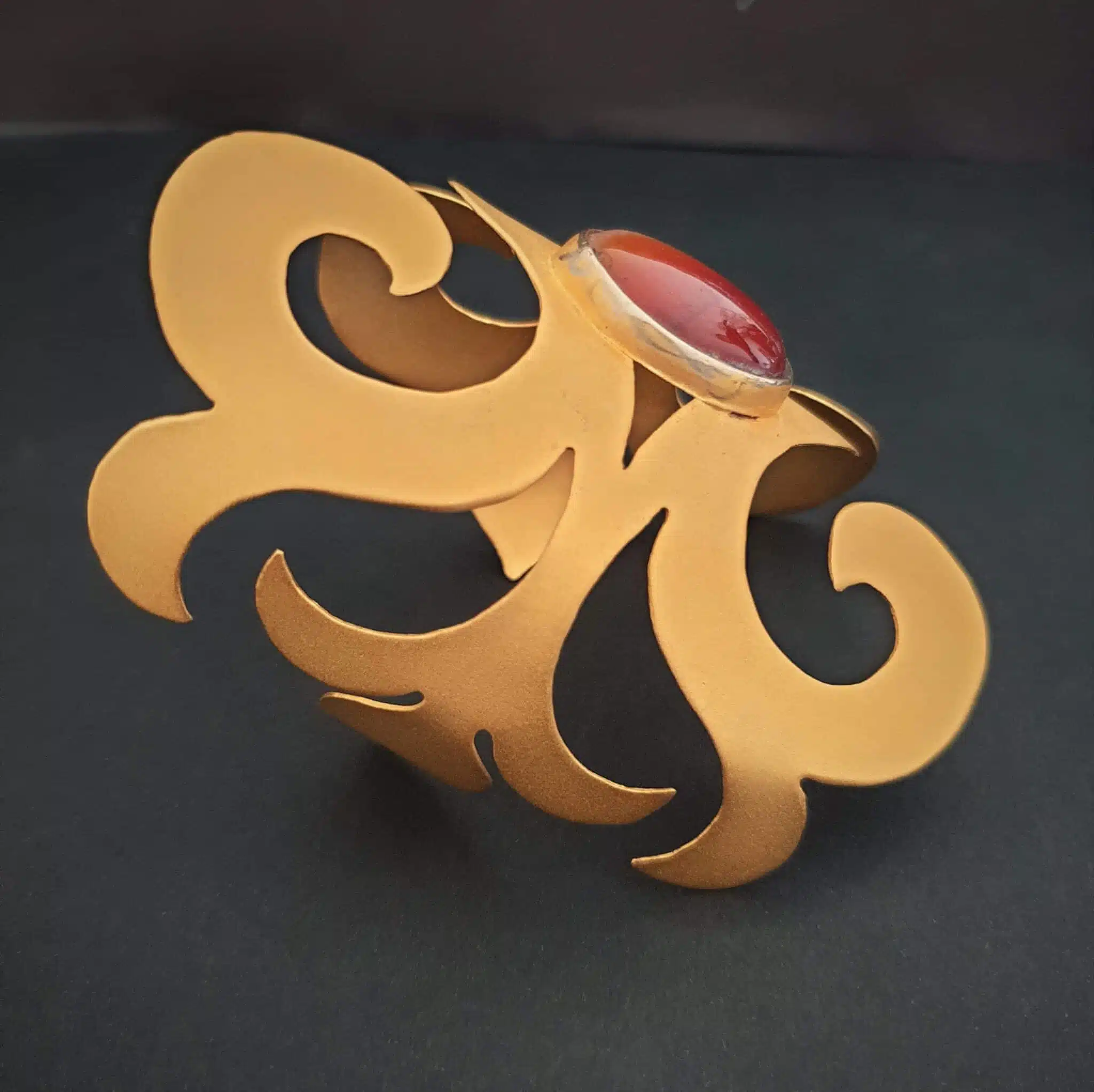 Gold plated folkloric cuff 3 20221211 100641 copy scaled