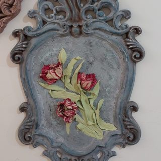 Parrot Tulip flower tableau