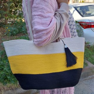 Yellow tote