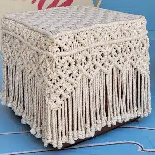 Macrame Puff