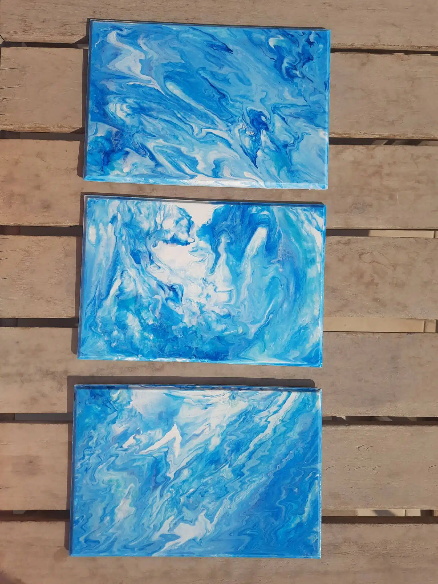 Sea waves set " 20 x30 cm each one " 🌊💙💙 6 20230619 172124 scaled