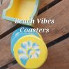 Beach vibes Coasters set