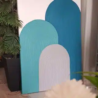 Blue texture painting