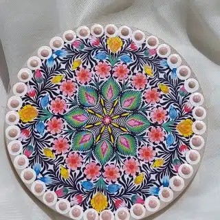 Mini colourful tablue