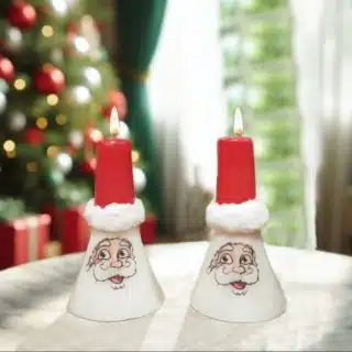 Santa Clause candle