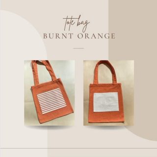 Burnt Orange tote bag