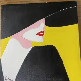 Mystry girl painting