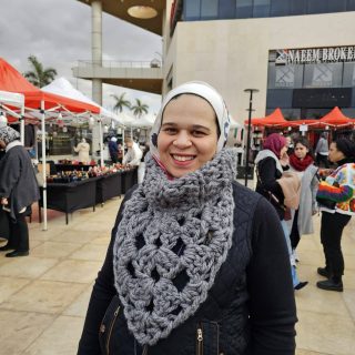 Chuncky Triangular scarf