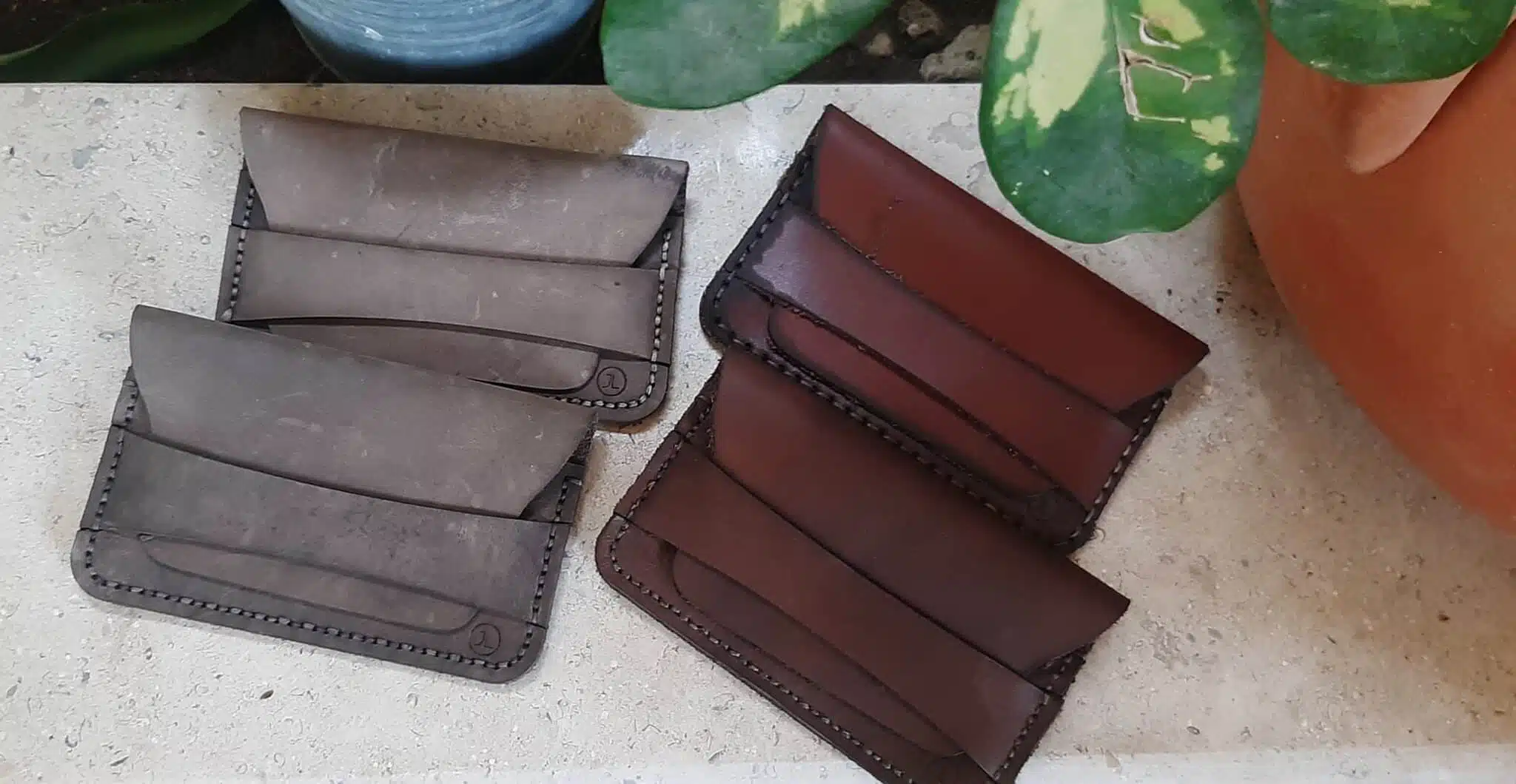 Personalized Handmade Slim Leather Wallet 9 20240210 143837 scaled