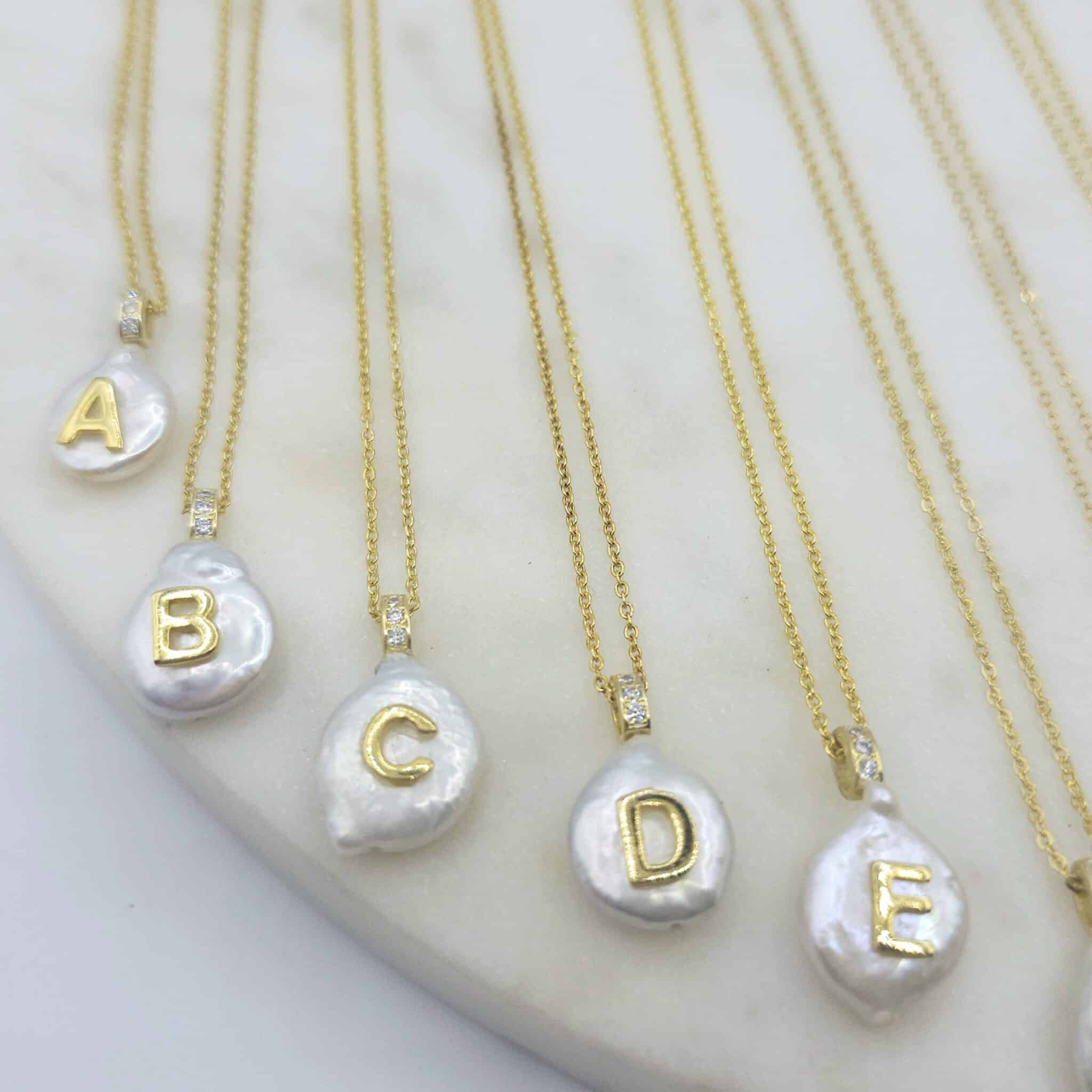 Letter pearl necklace 3 20240229 033232 scaled