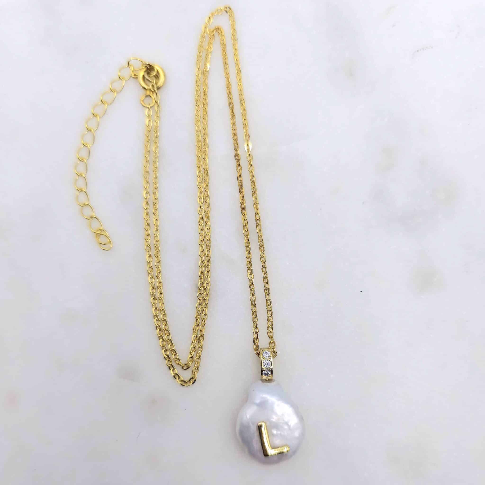 Letter pearl necklace 14 20240229 034635 scaled
