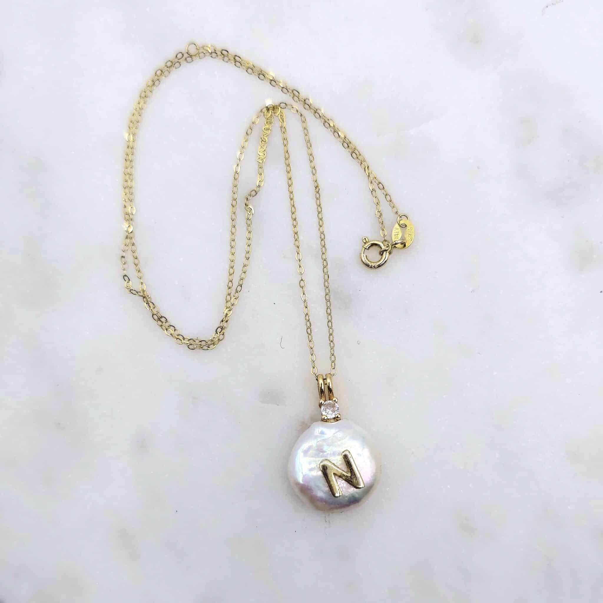 Letter pearl necklace 16 20240229 034844 scaled