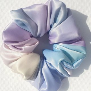UNICORN SATIN SCRUNCHIE
