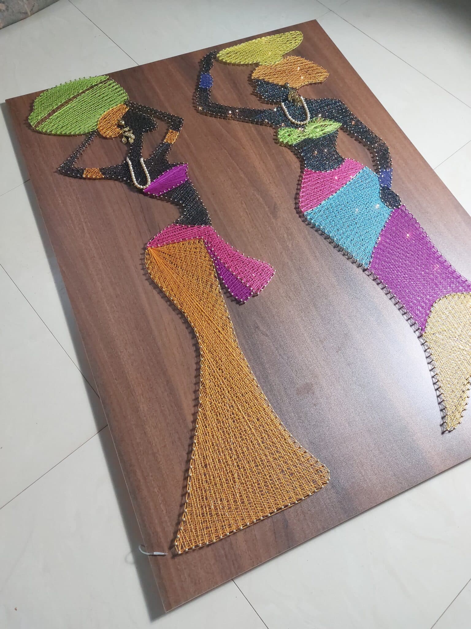 Tableau stringart 1 Tableau stringart