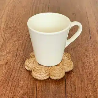 Handmade Jute Rustic Coaster