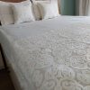White Arabesque Bed Runner