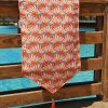 Zan Design Textile Orange Shells Runner
