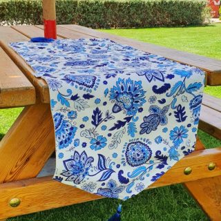 Zan Design Textile Jazzy Blues Runner