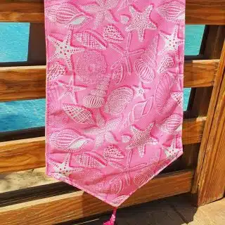 Zan Design Textile Pink Beach Runner