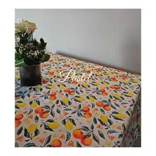 Citrus table cover