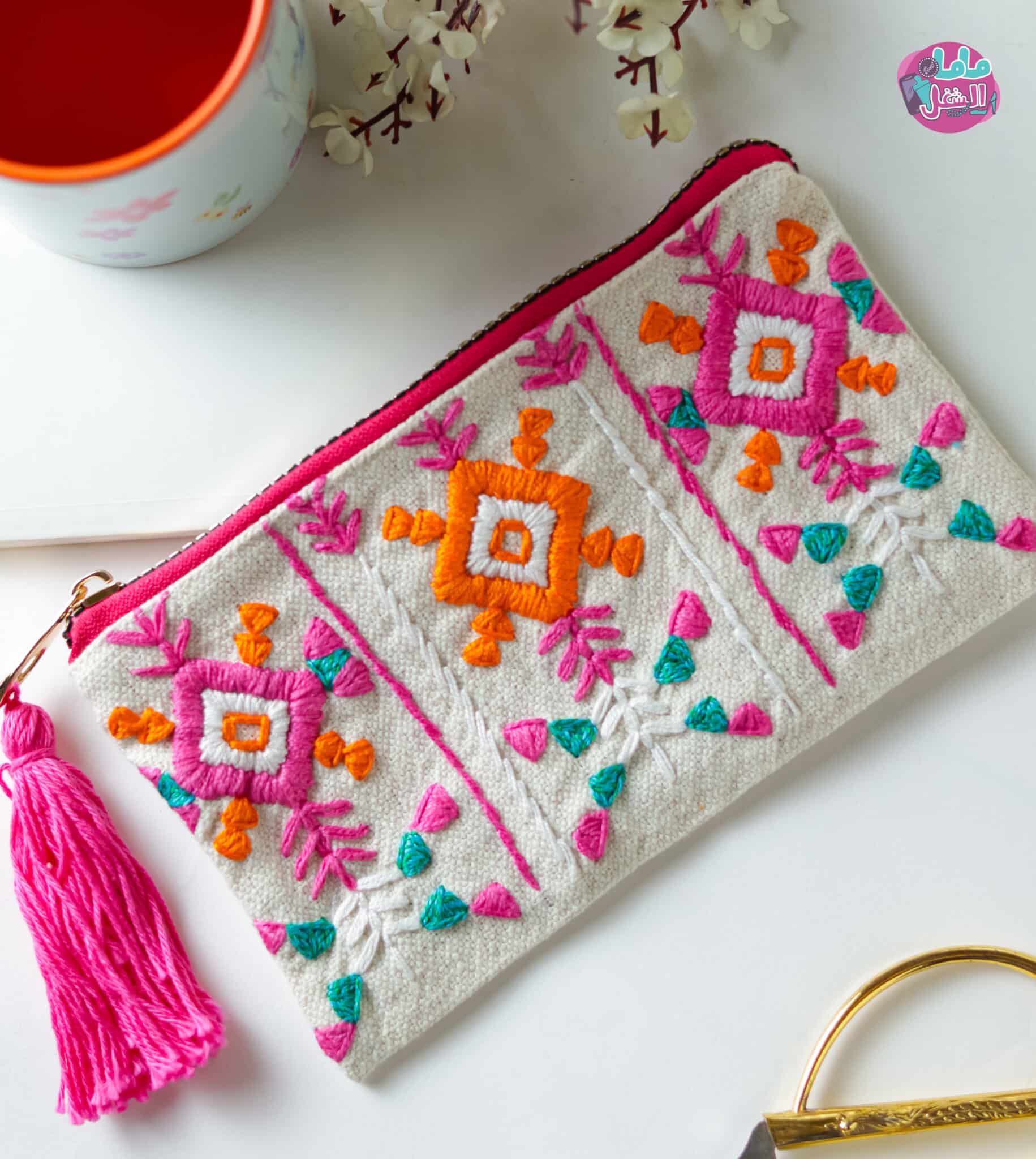 Embroidery Makeup Bag 1 Embroidery Makeup Bag