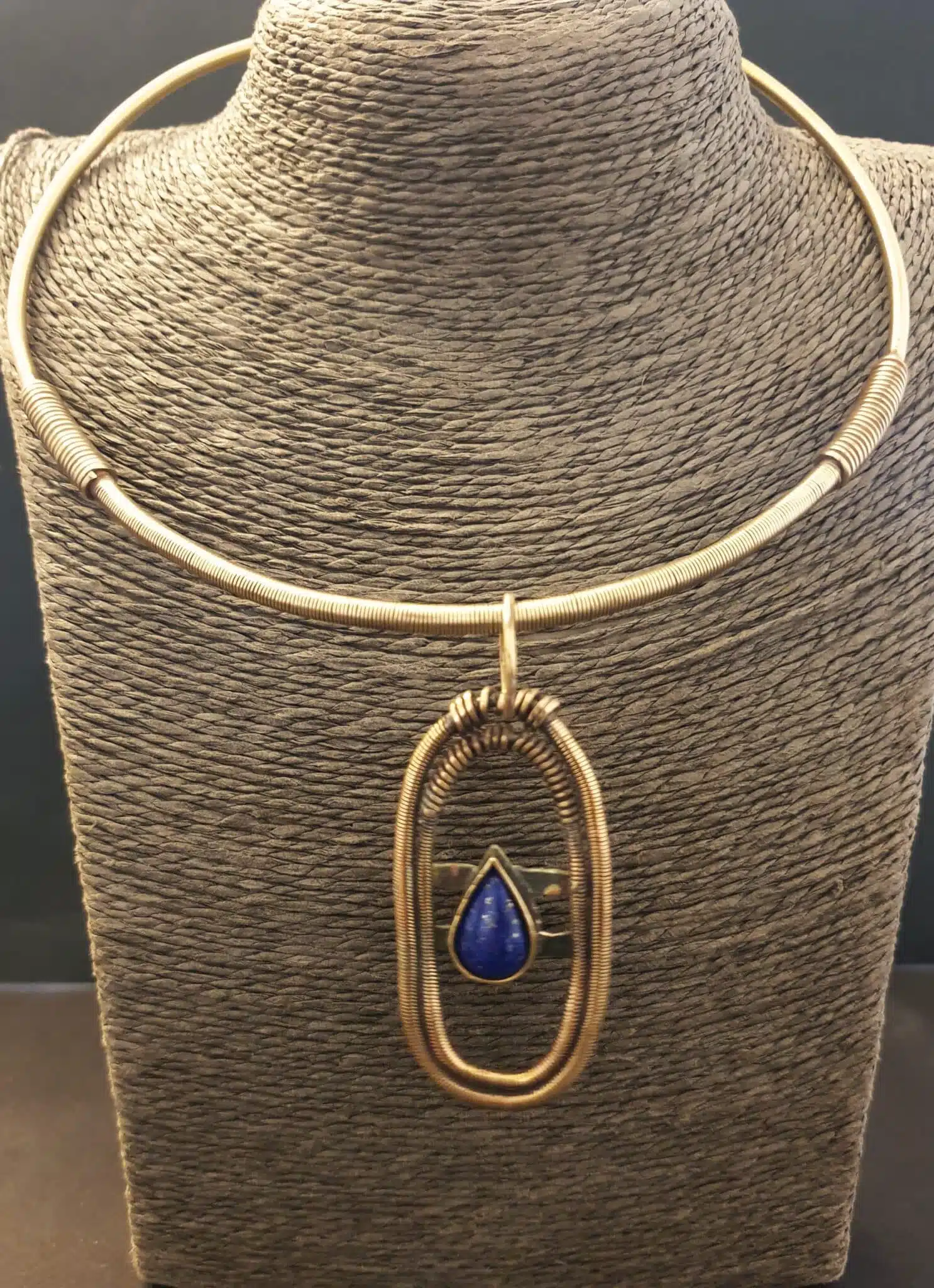 Wire wrapped necklace 1 Wire wrapped necklace