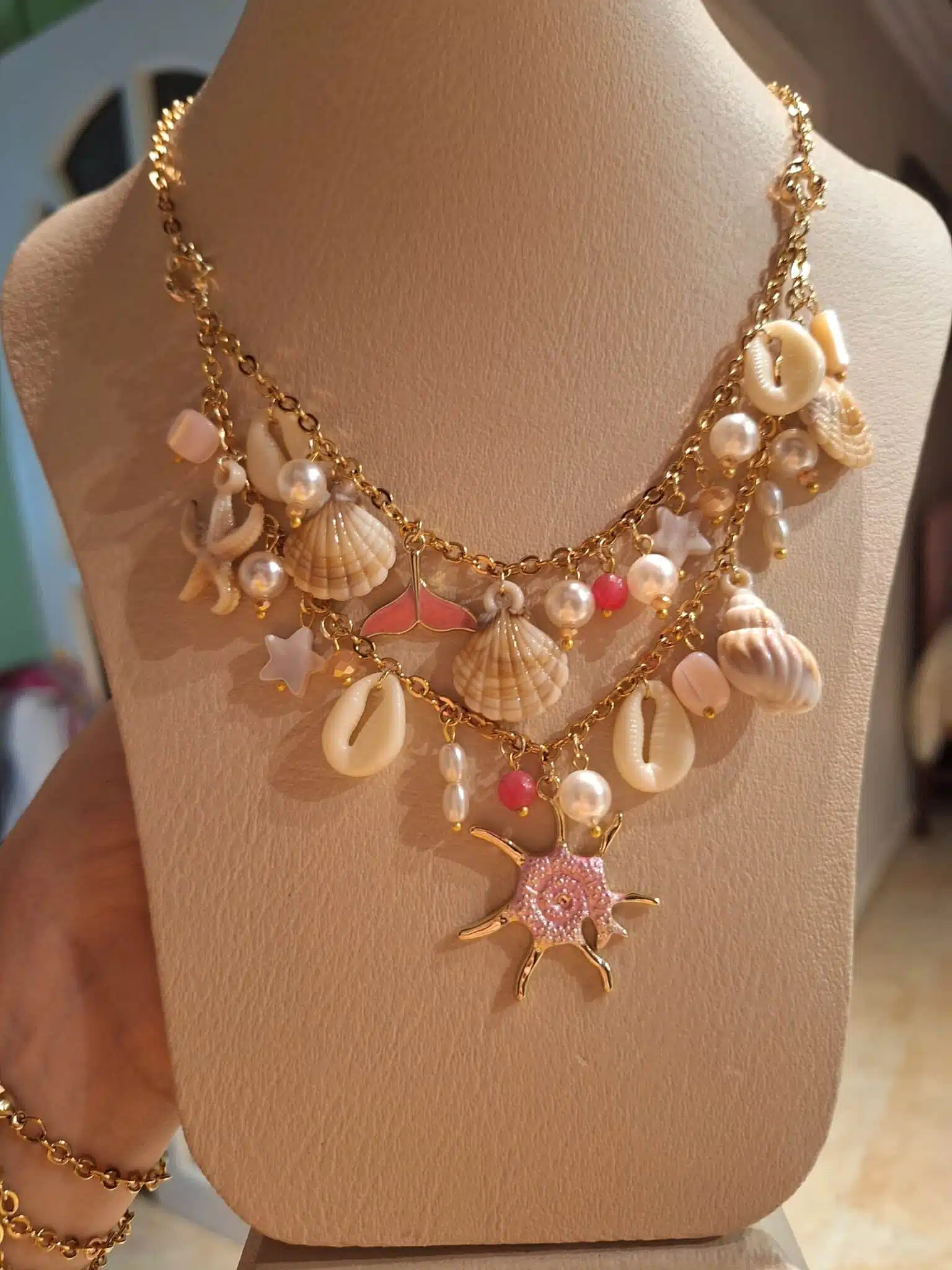 Seashell collet 1 Seashell collet