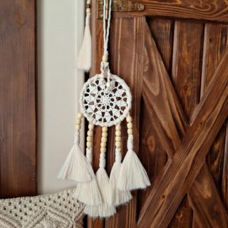 Dream catcher of white