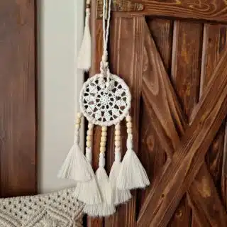 Dream catcher of white