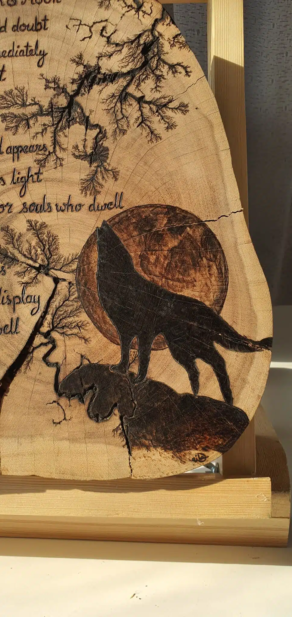 Midnight Call - Wall Art 5 Wood William Blake wall art