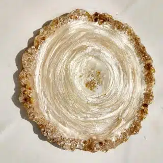 Paige Resin Centerpiece Plate