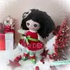 Christmas handmade doll