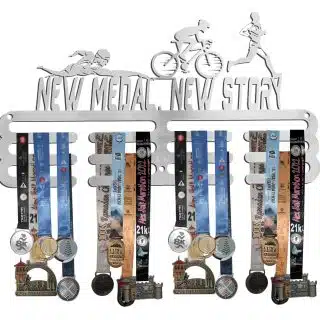 Triathlon Medal Hanger