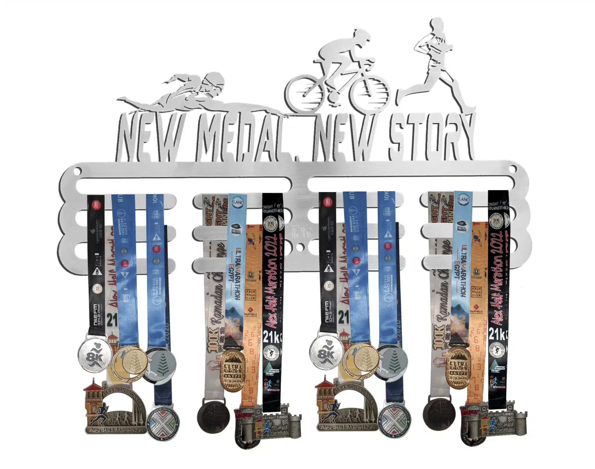 Triathlon Medal Hanger 1 Triathlon Medal Hanger